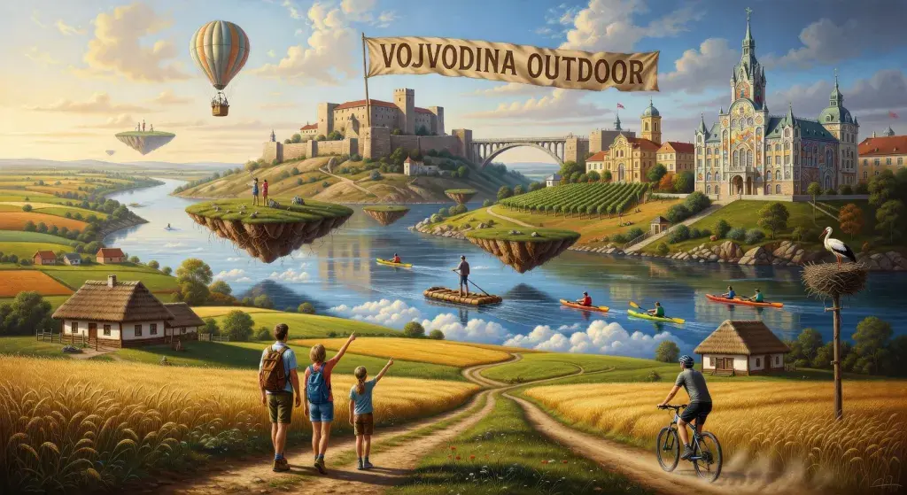 Vojvodina Turizam na otvorenom: Aktivne urbane i seoske avanture